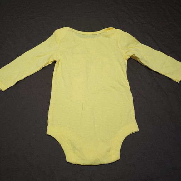 Long Sleeve Diaper Shirt Dream Imagine Create Brand New With Tags 6-12 Months - Picture 2 of 5
